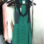 Green Collared Dress-$180