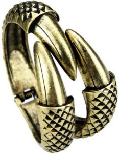 Old Gold Claw Bracelet