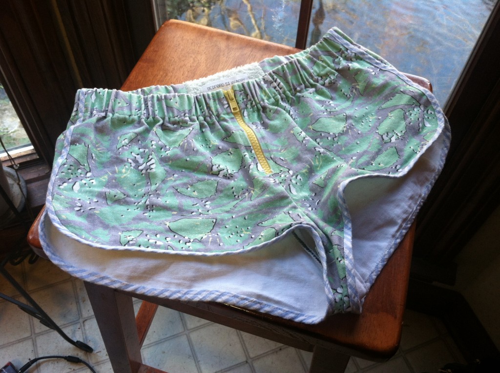 Shotcaller Snapback Shorts--$60, Bedford Street Laundry. 