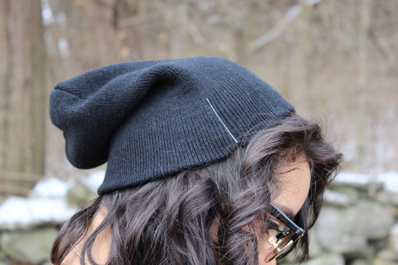 Beanies and bobby pins are best friends, just FYI.
