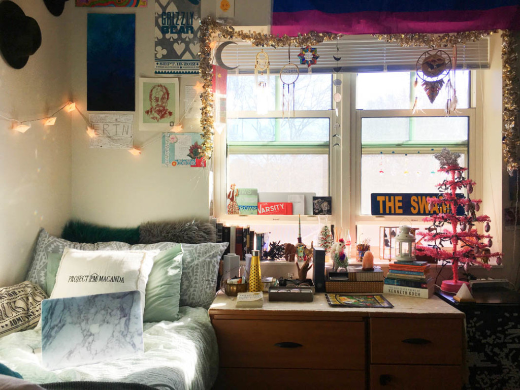 The Windowsill/Kitchen/Bedroom/Lounge. 